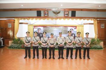 Kapolda Jateng Pimpin Sertijab 4 PJU dan 5 Kapolres